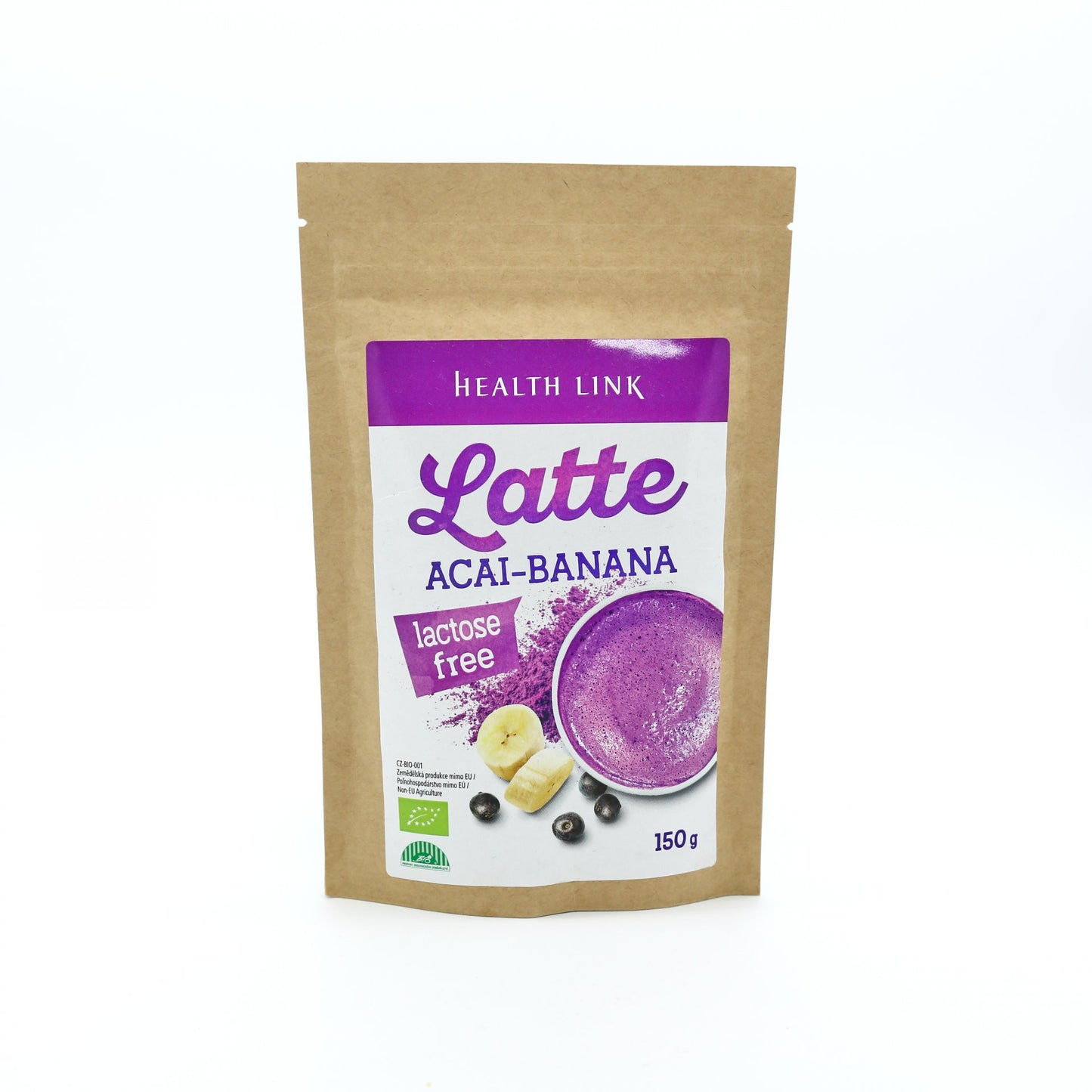 HEALTH LINK BIO Acai-banana latte 150g.