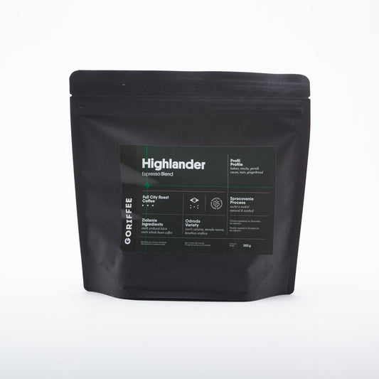 Goriffee Highlander full city 250g.