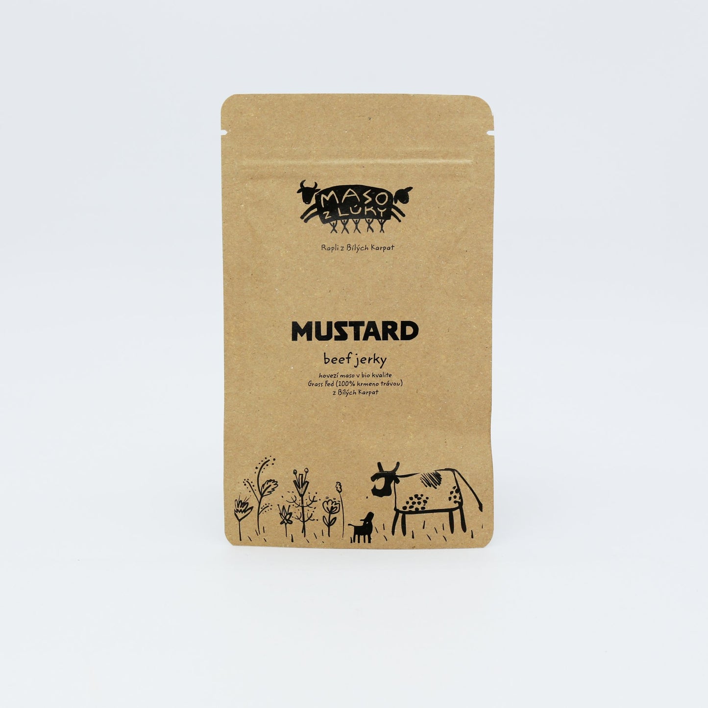 Hovädzie Jerky horčica 25g.