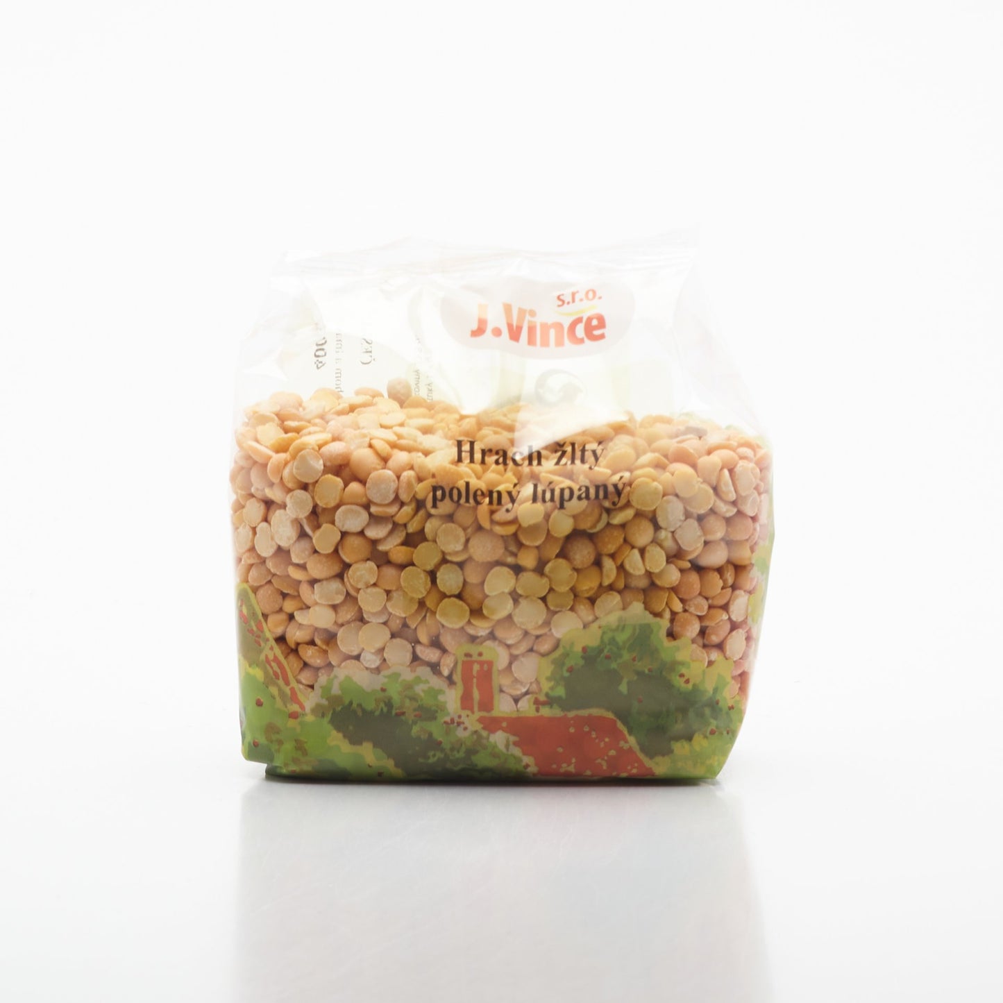 Hrach žltý polený lúpaný 400g.