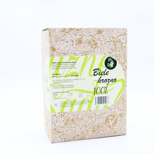 Hroznová šťava 100% 3l.