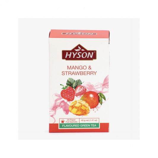 HYSON Mango & Strawberry 20x2g.