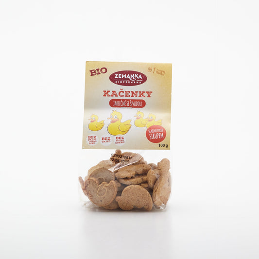 BIO Jablkové kačičky 100g.