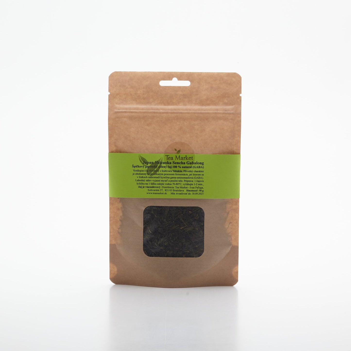 BIO Japonský zelený čaj Sencha GABA 50g.