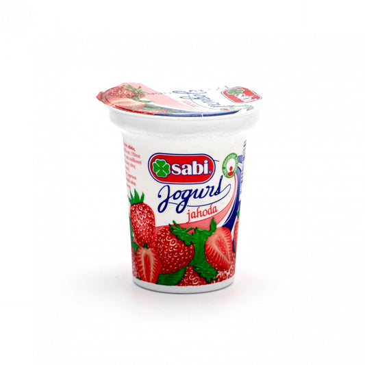 Jahodový jogurt 150g.
