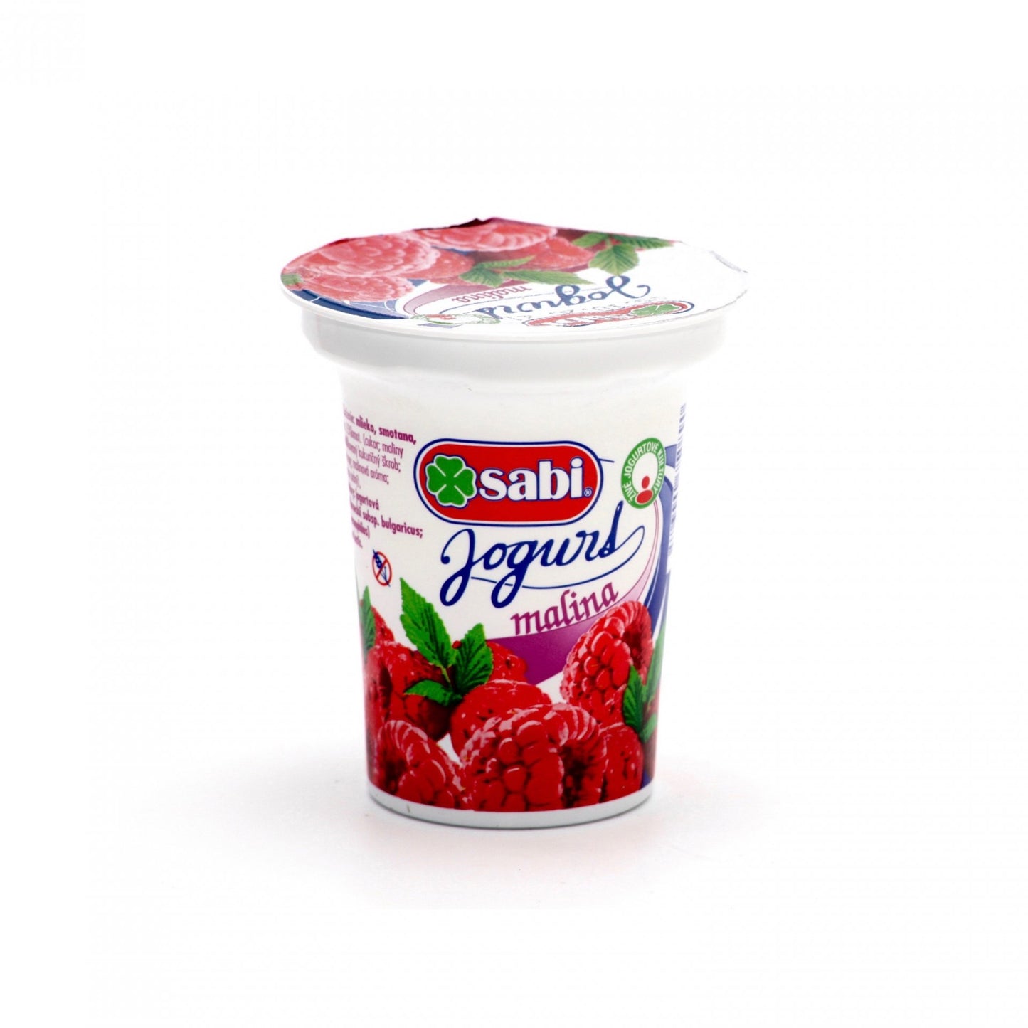 Malinový jogurt 150g.