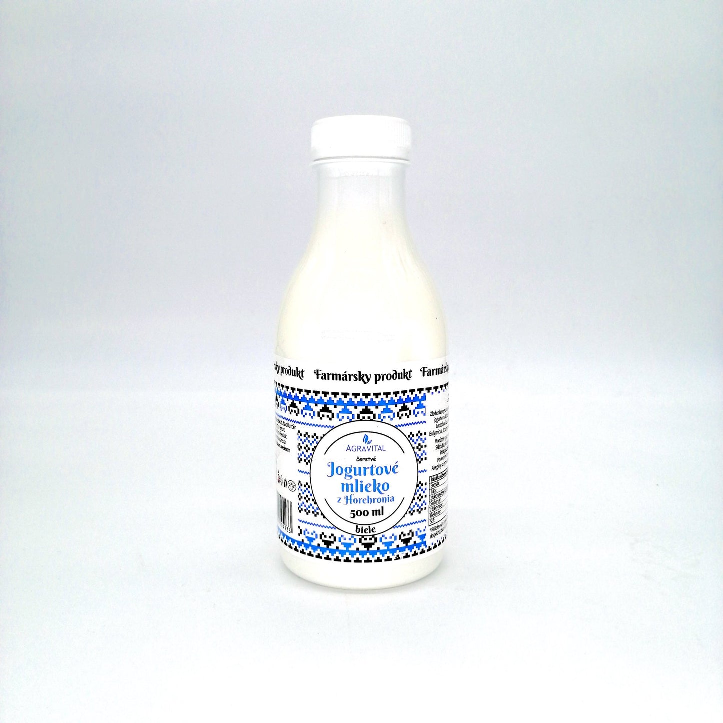 Jogurtové mlieko biele 330ml.