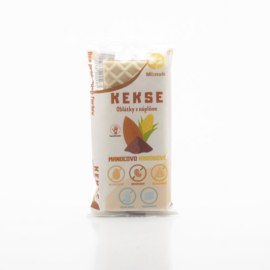 Kekse mandľovo-karobové 35g.