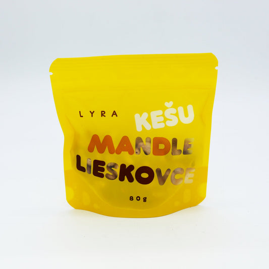 Kešu Mandle Lieskovce 80g.