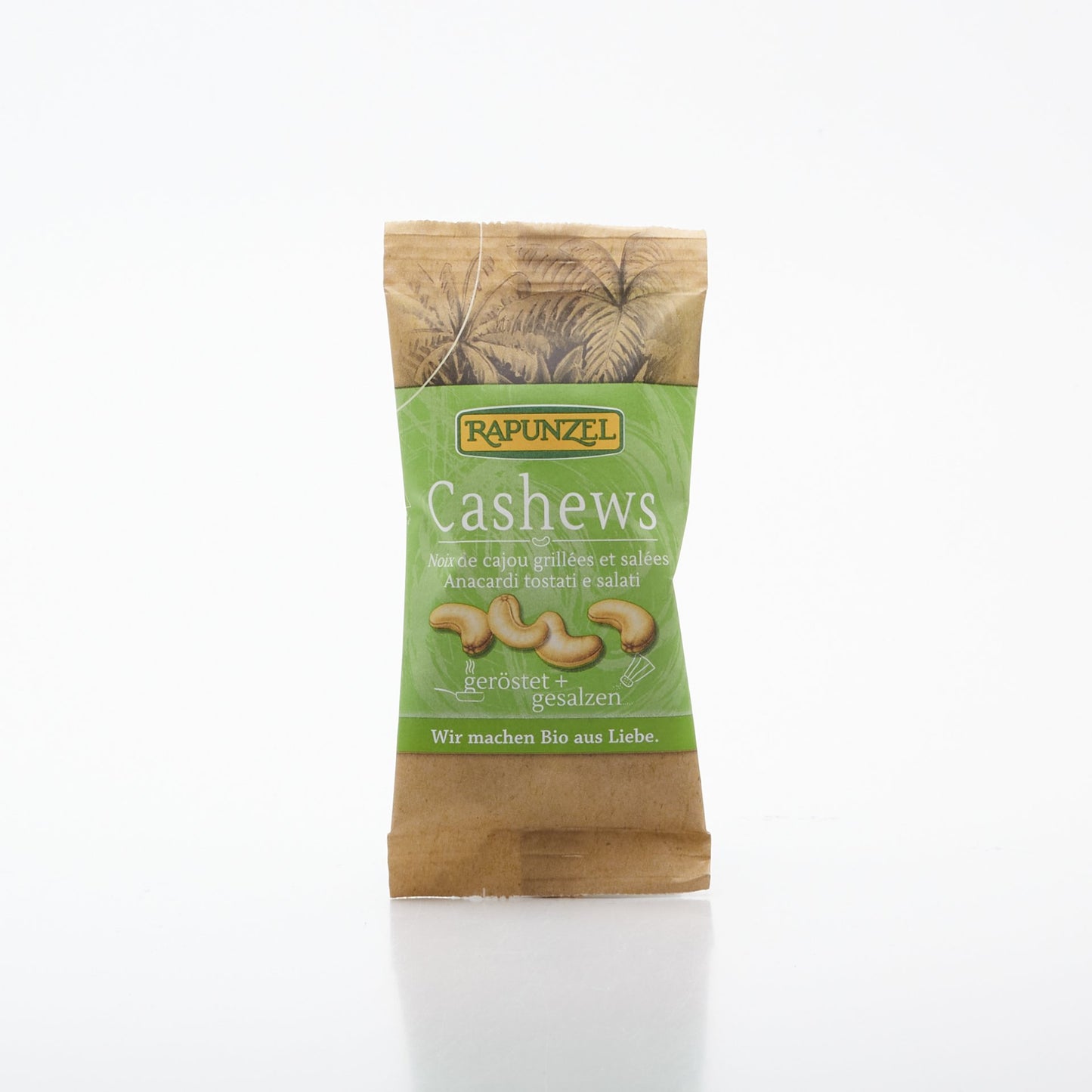 BIO Kešu pražené a solené 50g.