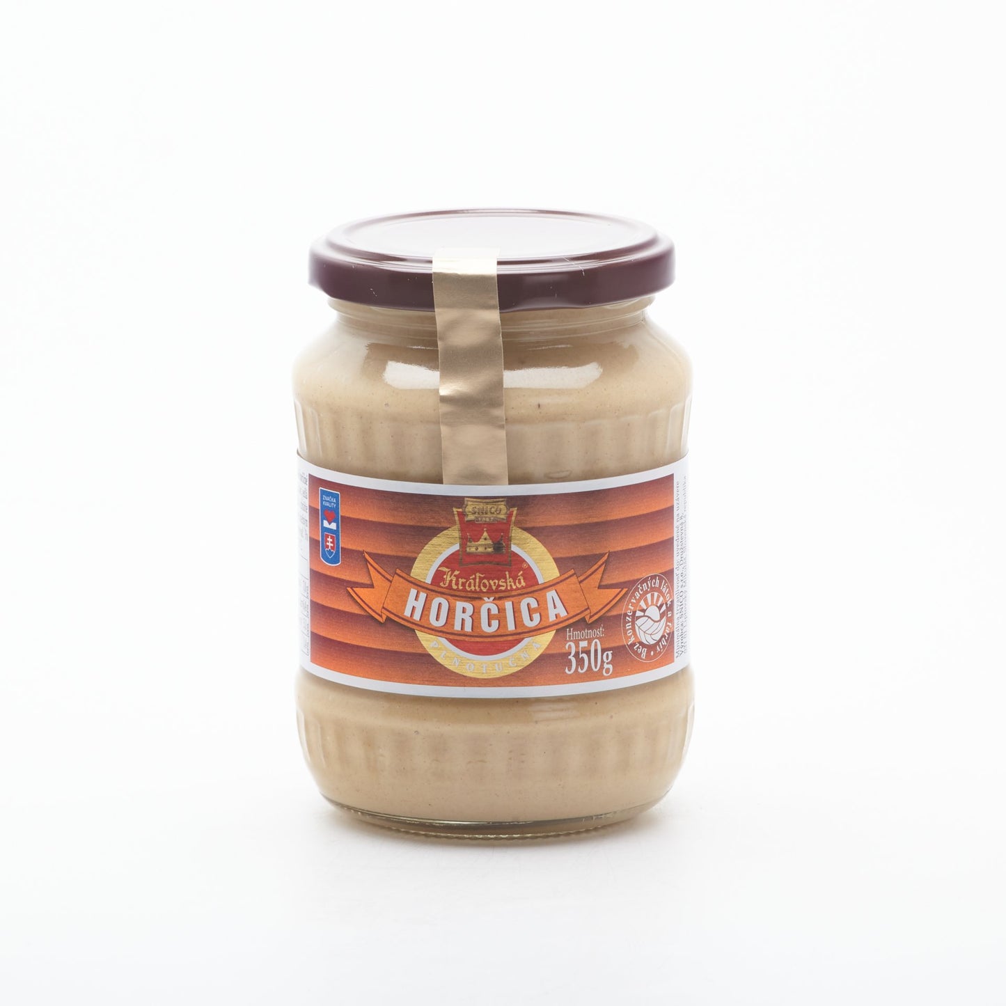 Kráľovská horčica plnotučná 350g.