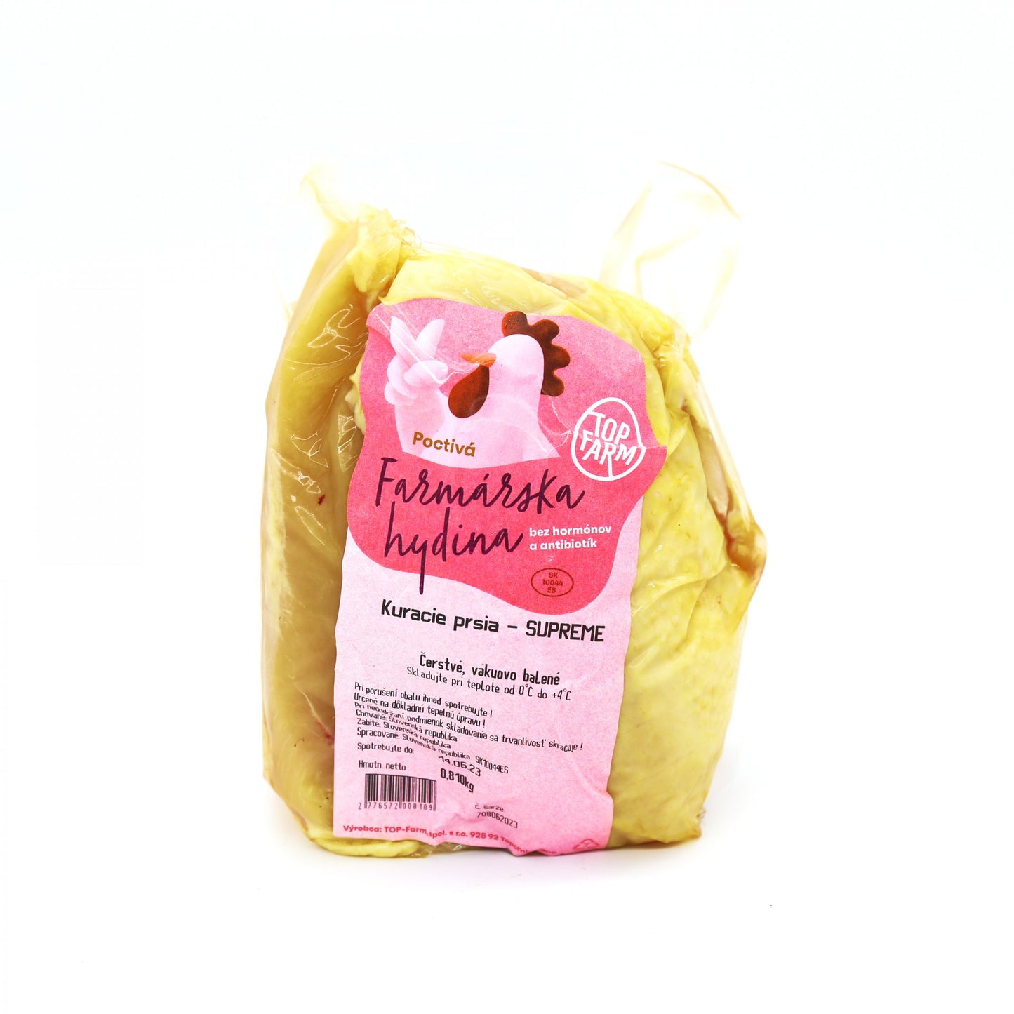 Kuracie prsia-Supreme s krídlom. kg