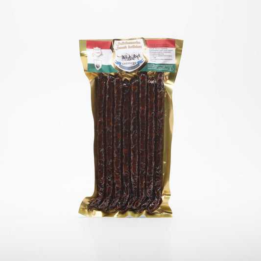 Lahôdkové snack klobásky zo sivého vola. 100g