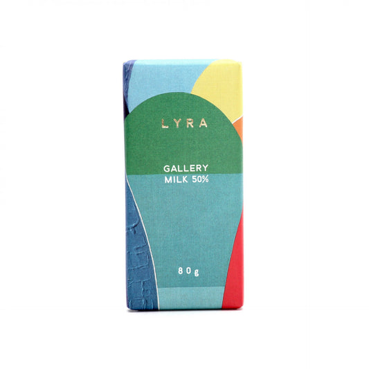 Lyra Gallery Milk 50% 80g.