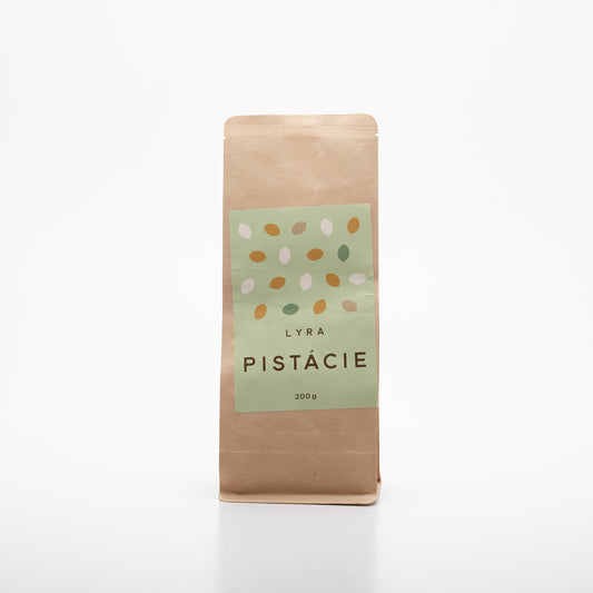 LYRA Pistácie pražené 200g.