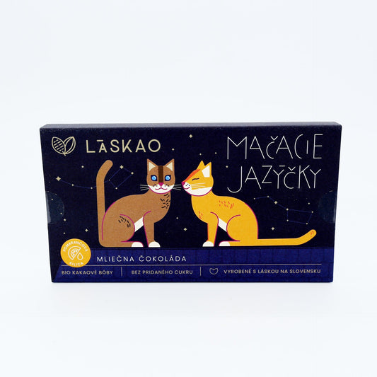 Mačacie jazýčky s pomarančom 80g.