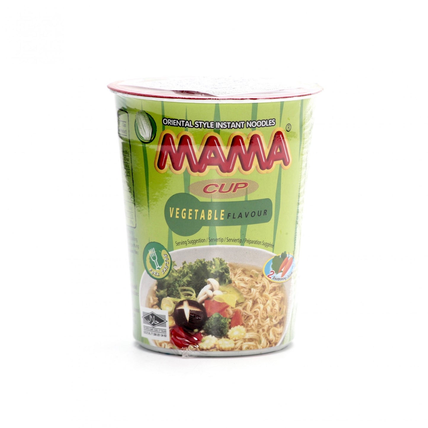 Rezance zeleninové v poháriku 70g.