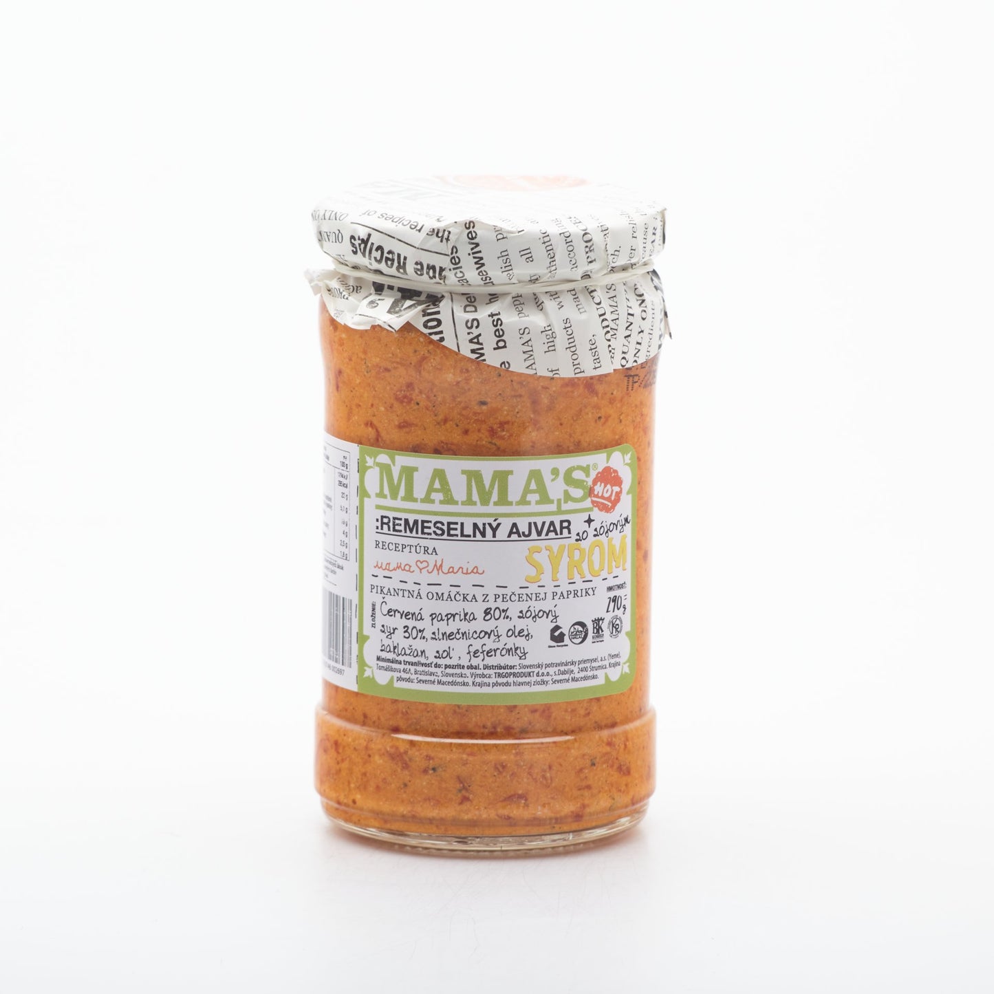 Mama´s ajvar so syrom 290g.
