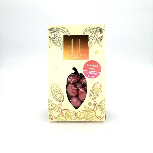 Mandle v RUBY čokoláde 200g.