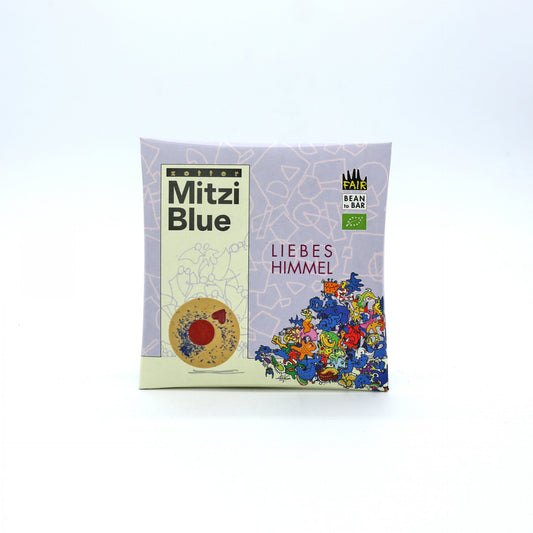 Mitzi Blue - biela čoko. a jahoda 70g.