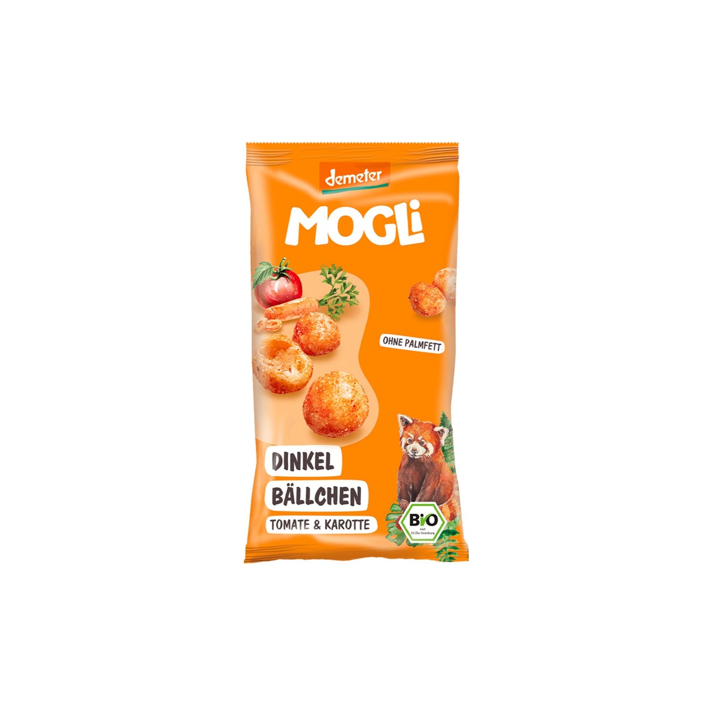 MOGLi bio špald. guličky parad.mrkva 40g.