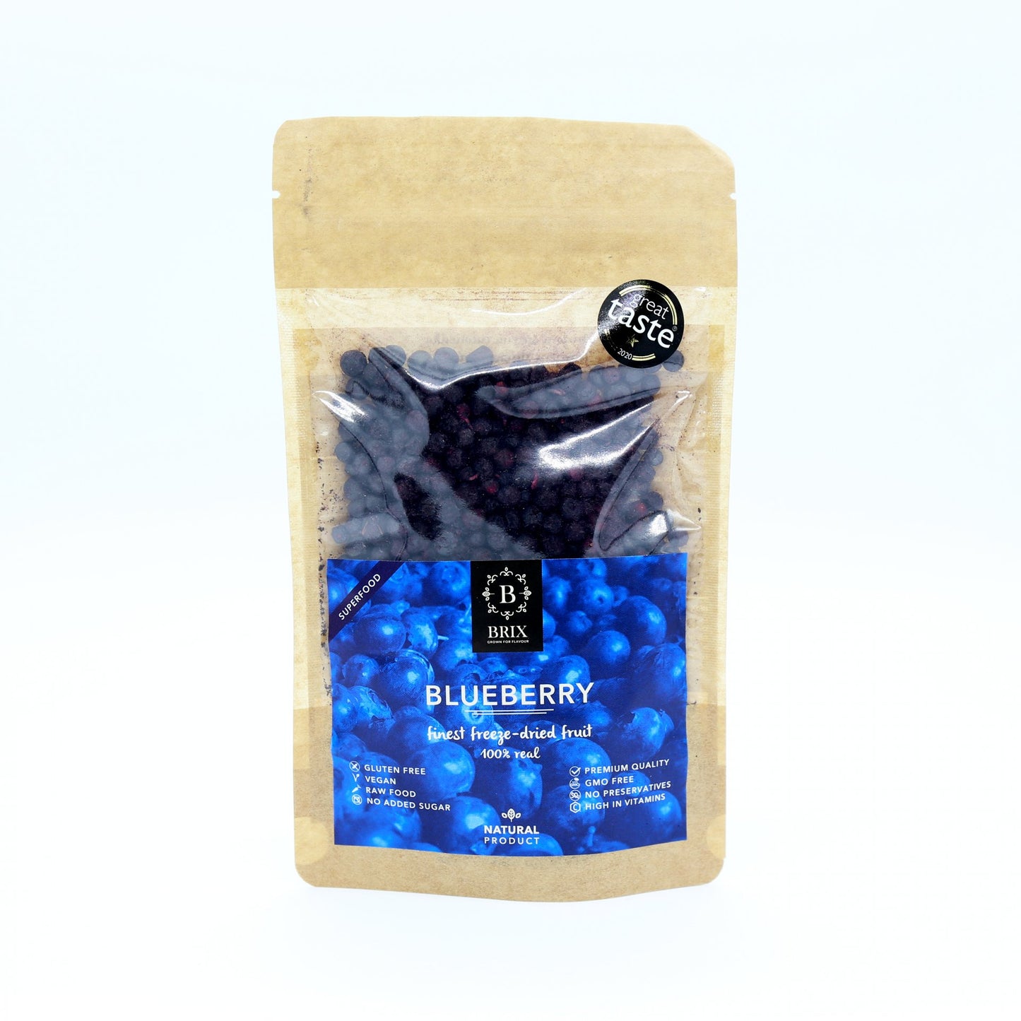 Mrazom sušená čučoriedka 35g.