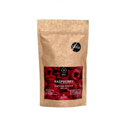 Mrazom sušená malina 25g.