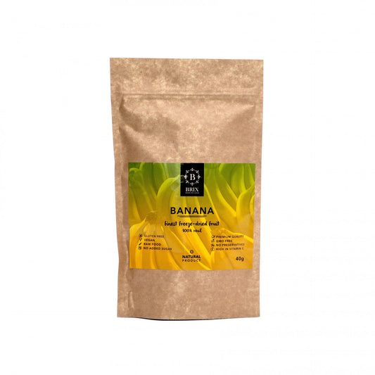 Mrazom sušený banán 40g.
