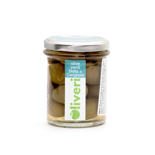 Zelené olivy v slanom náleve 200g.