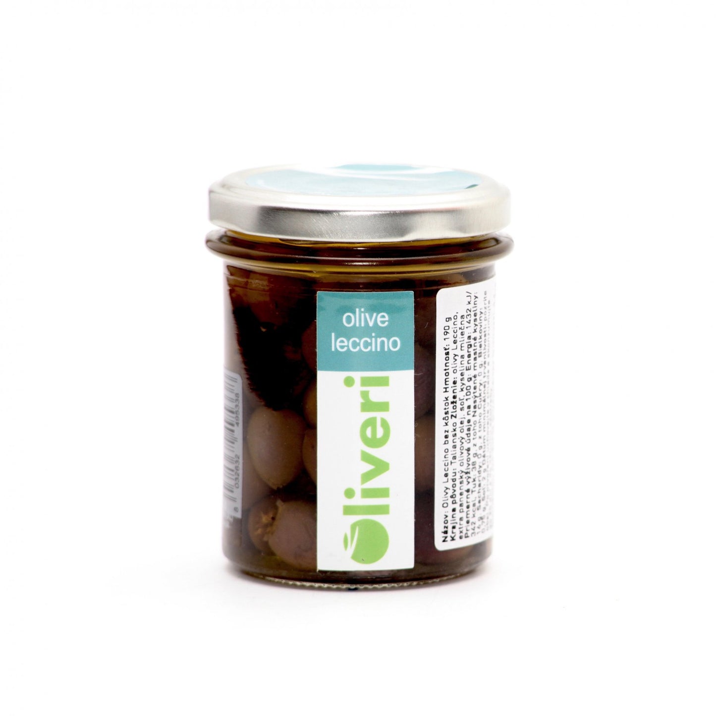 Olivy Leccino bez kôstok 190g.