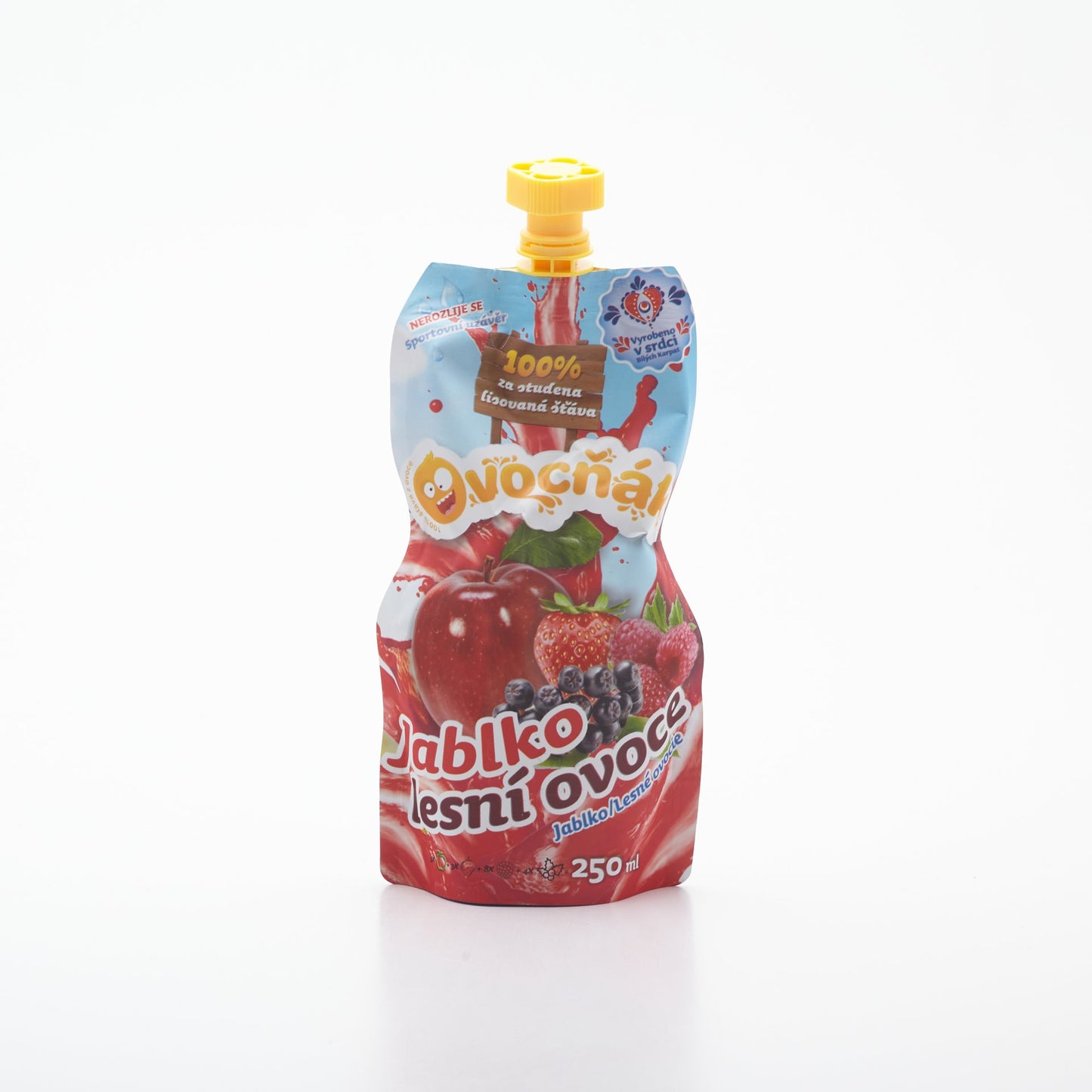 Ovocňák mušt jablko lesné ovocie 250ml.