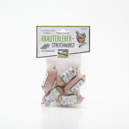 Pečeňová nátierka s bylinkami 5x25g.