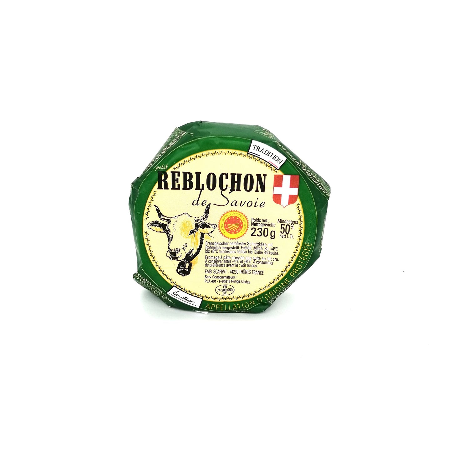 Petit reblochon AOP 230g.