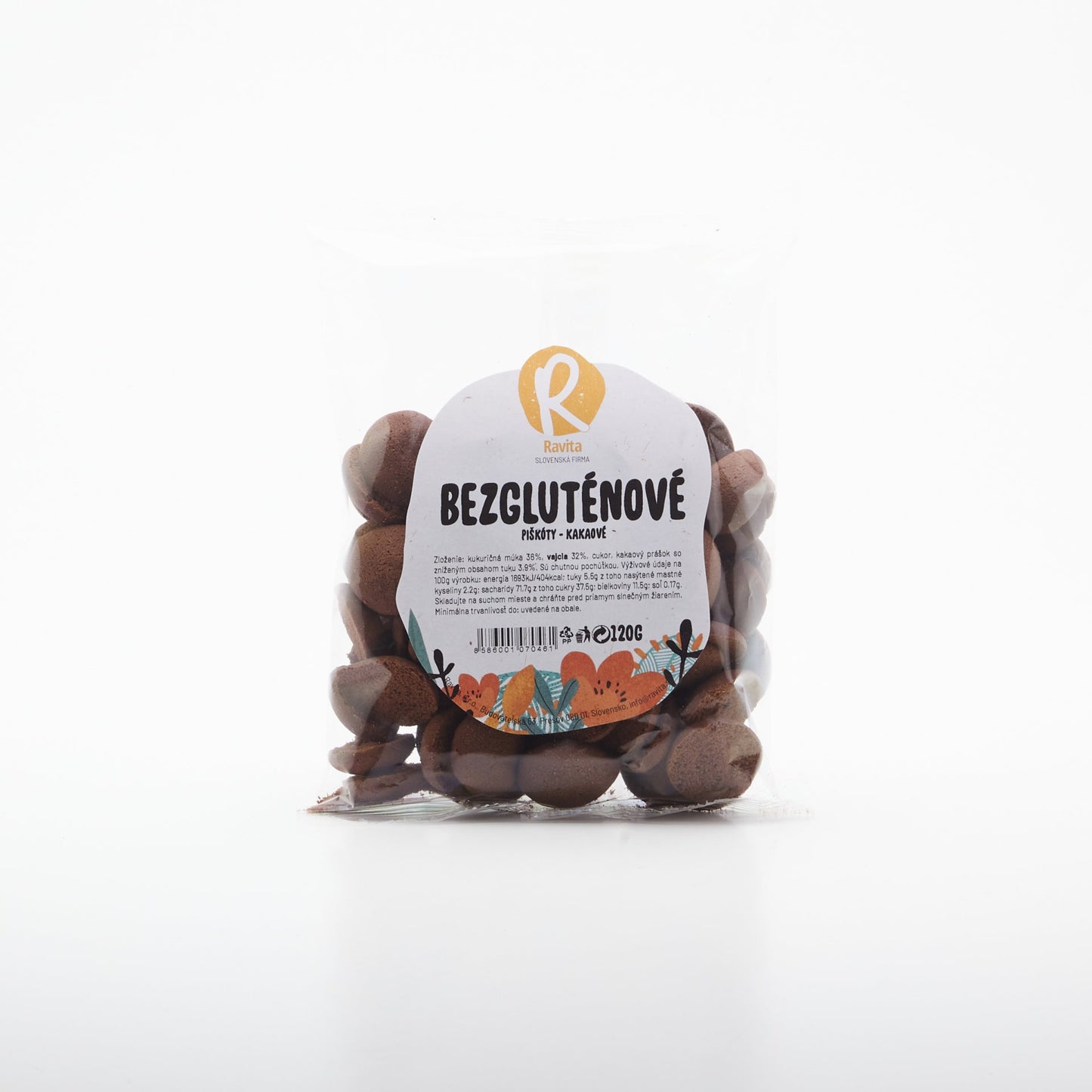 Piškóty - kakao bzl 120g.