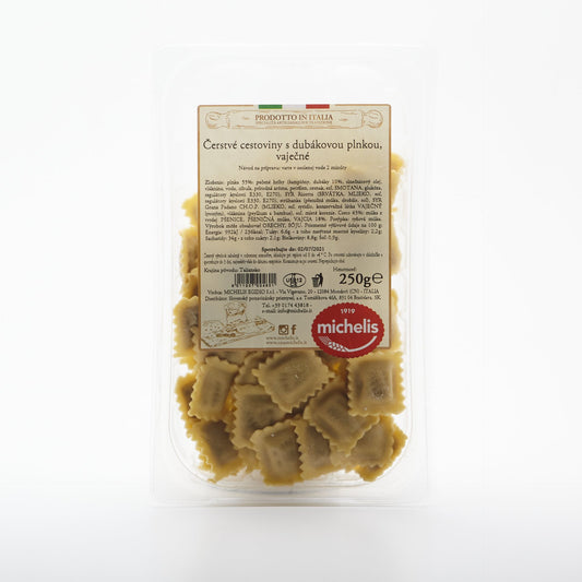 Cestoviny s dubákovou plnkou 250g.