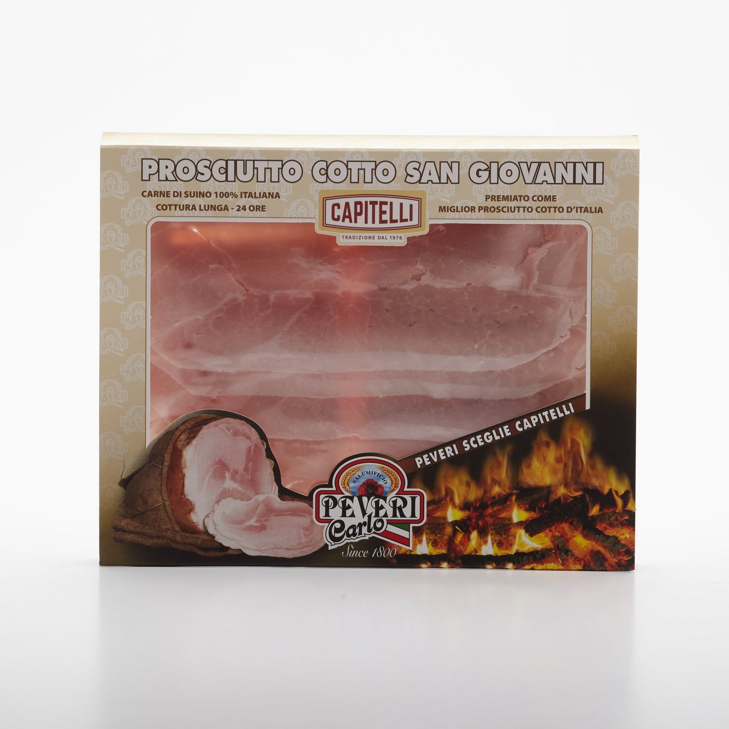 Prosciutto cotto S. Giovanni 80g.