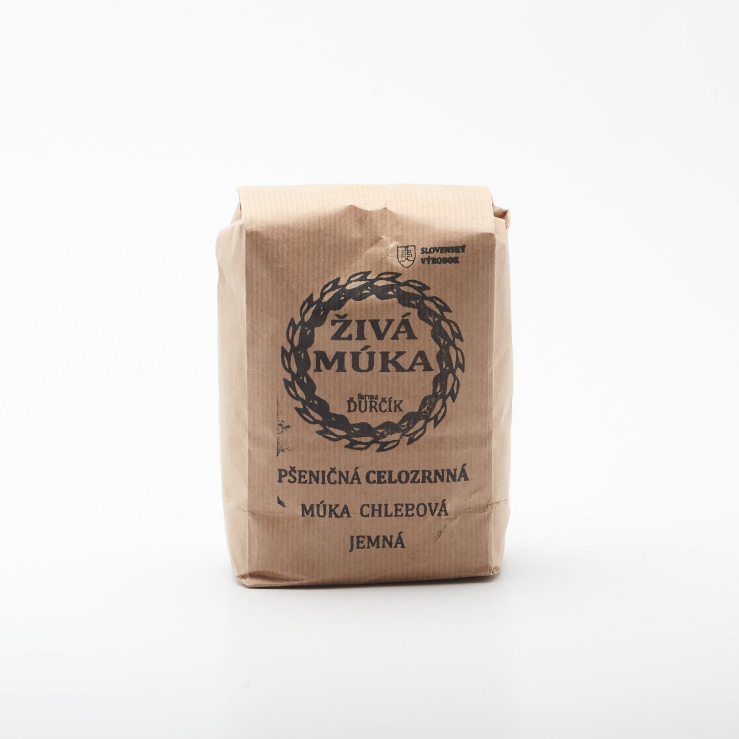 Pšeničná celozrnná múka chlebová 1kg.