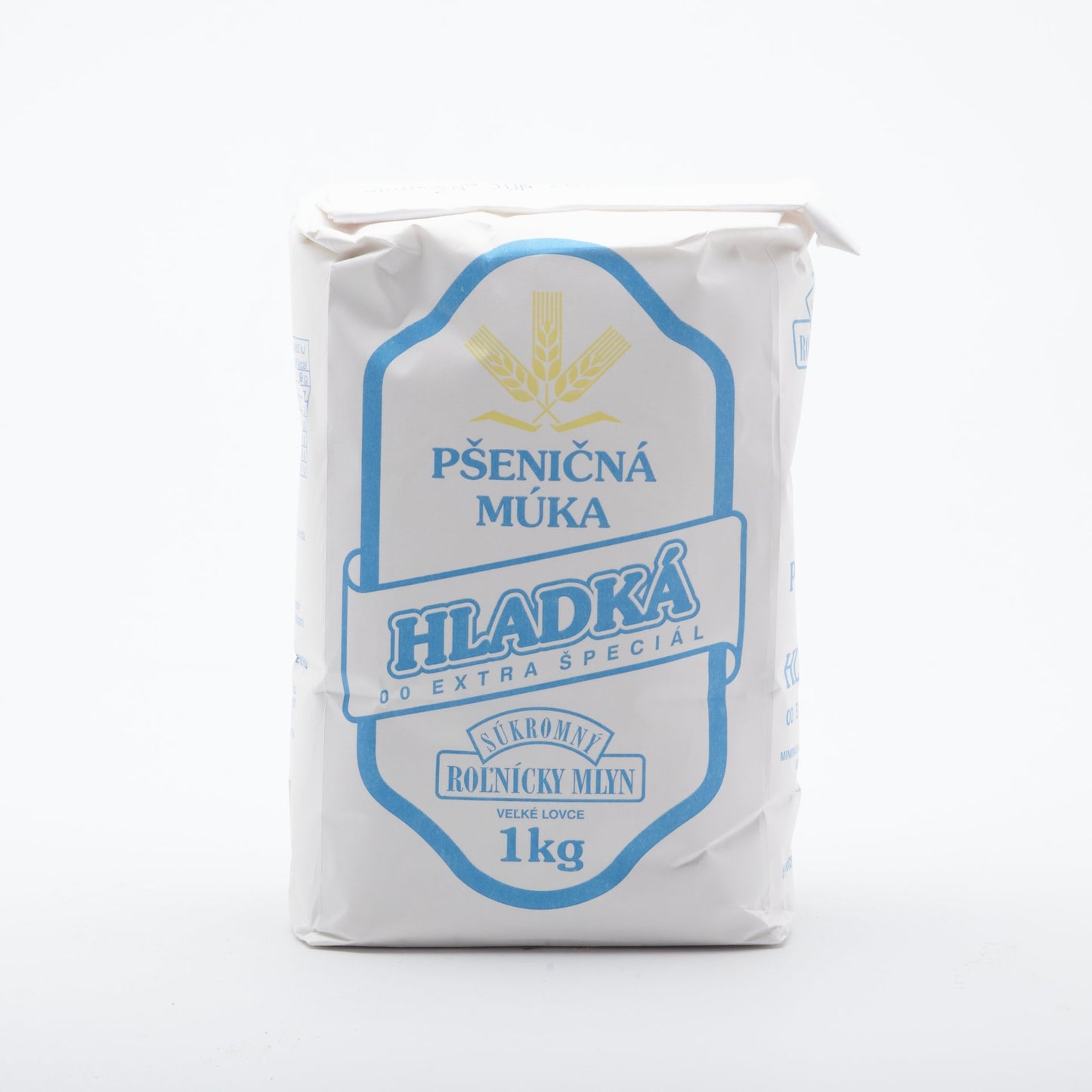 Pšeničná múka hladká 00 extrašpeciál 1kg.