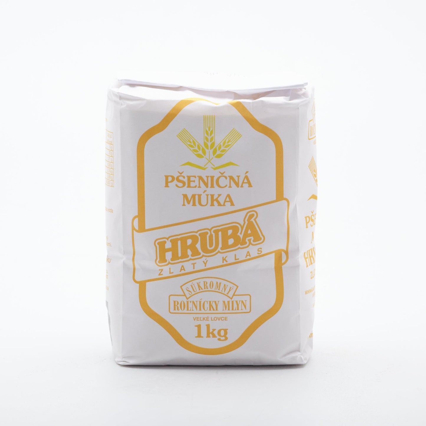 Pšeničná múka hrubá 1kg.