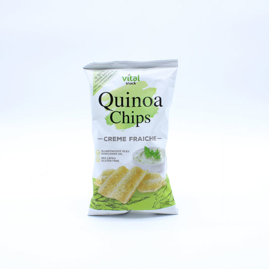 Qunioa Chips Creme fraiche 60g.