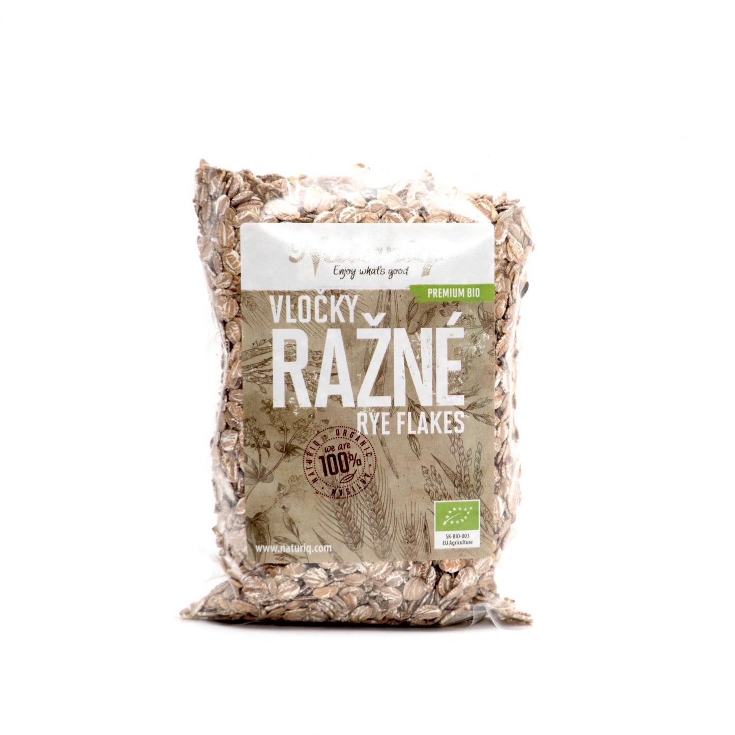 BIO Ražné vločky 250g.