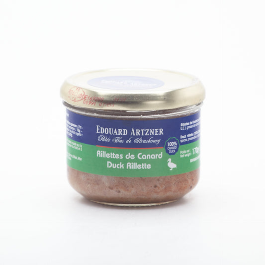 Rilette de canard pure canard 170g.
