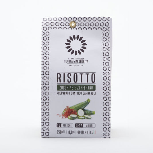 Rizoto carnaroli cuketa a šafrán 250g.