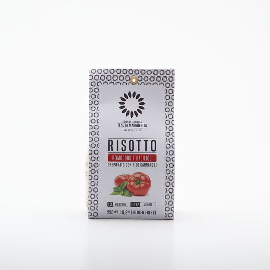 Rizoto carnaroli paradajky bazalka 250g.