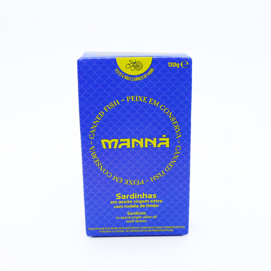 Sardinky v olivovom oleji a citrón 120g.