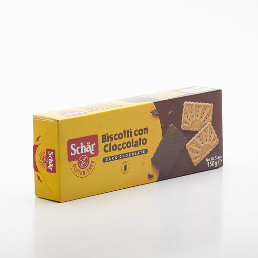 Schär BISCOTTI CON CIOCCOLATO 150g.