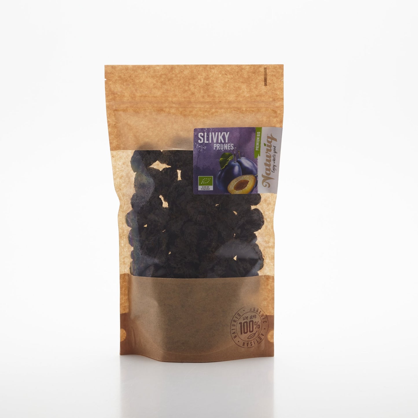 BIO Slivky sušené vykôst. Premium 500g.