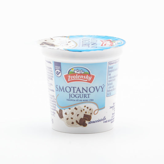 Smotanový jogurt stracciatella 145g.