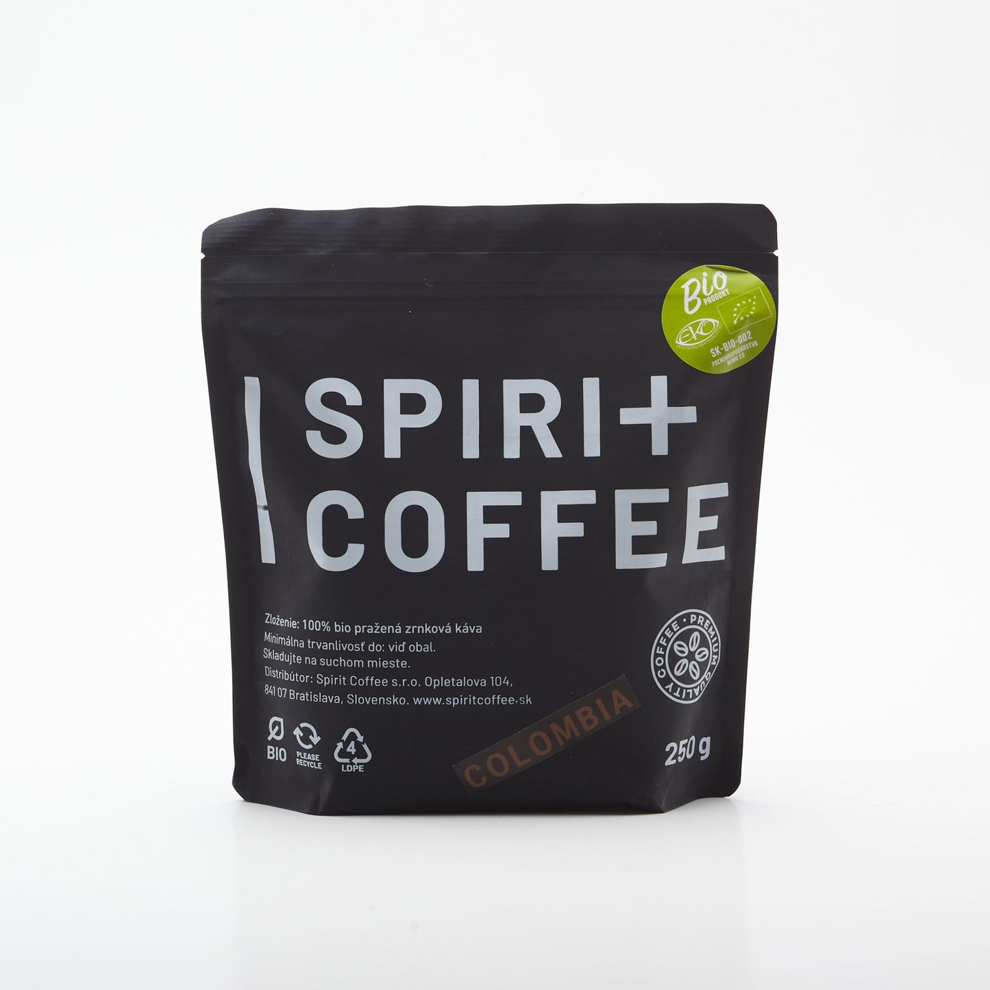 BIO Spirit Coffee - Colombia Org. 250g.