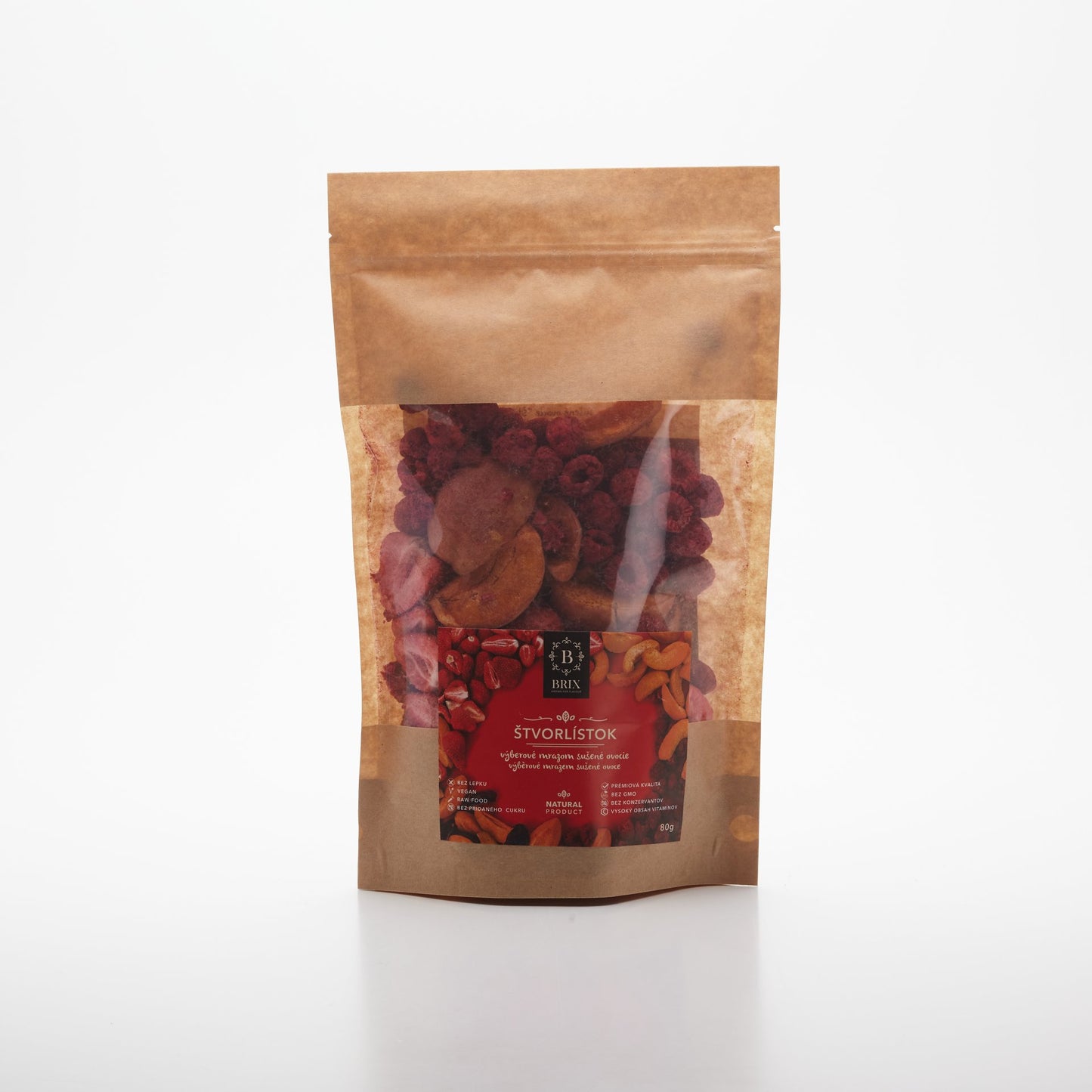 Štvorlístok 80g - mix 4 druhov.